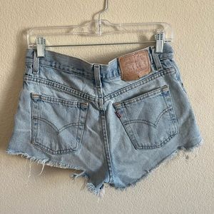 Levi’s light washed Jean shorts